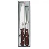 Zestaw kuchenny 2 częściowy Victorinox - Do krojenia mięsa, stal nierdzewna, ergonomiczne rączki - 19 cm